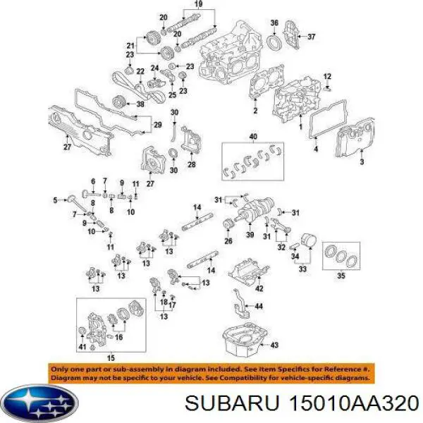 Bomba de óleo para Subaru Impreza (GH)