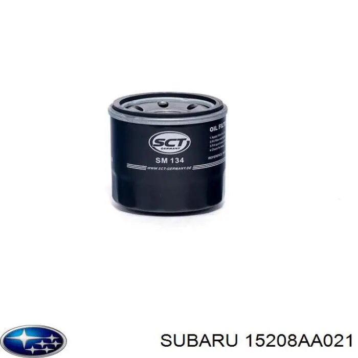 Масляный фильтр 15208AA021 Subaru