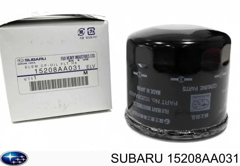 Фильтр масляный Subaru 15208AA031