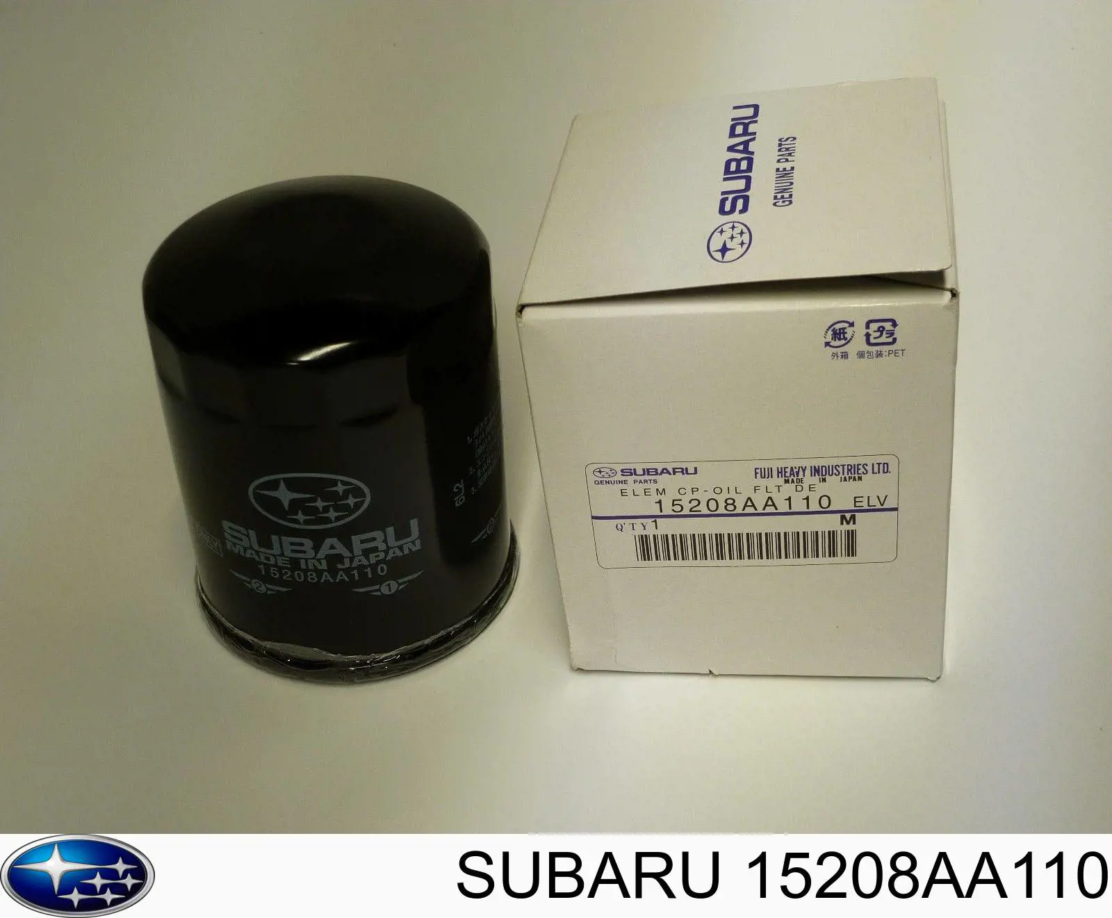 Фильтр масляный Subaru 15208AA110