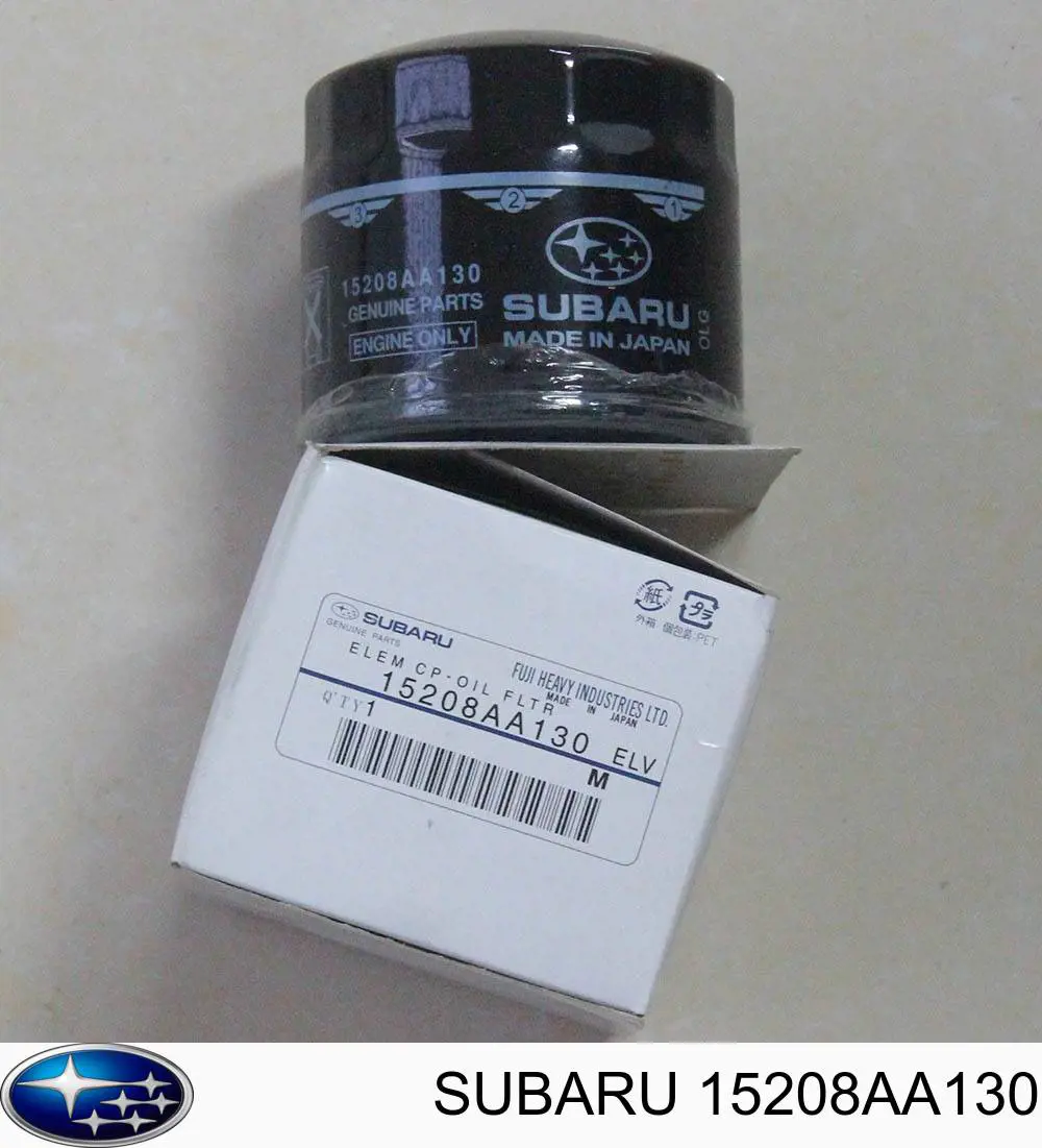 Фильтр масляный Subaru 15208AA130
