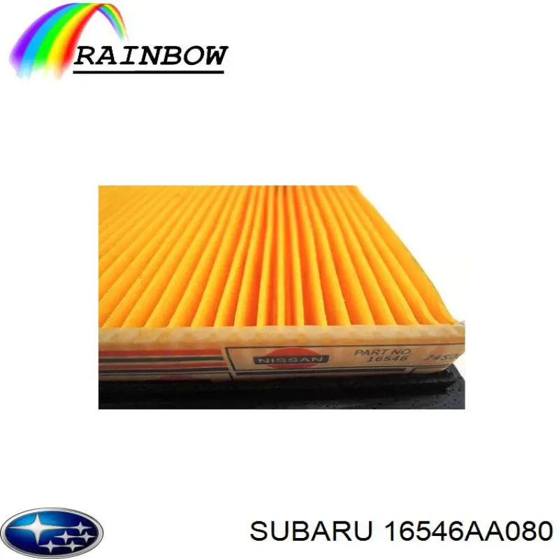 Элемент воздушного фильтра Subaru 16546AA080 цена, от 5.99 USD