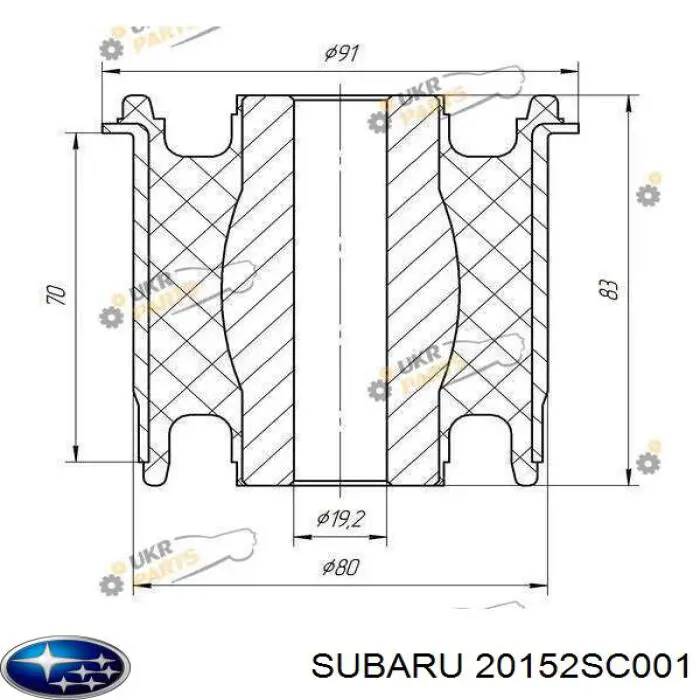  20152SC001 Subaru