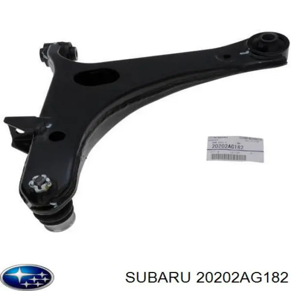 20202AG182 Subaru braço oscilante inferior direito de suspensão dianteira