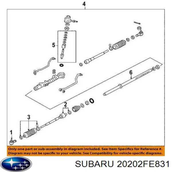 Нижний рычаг 20202FE830 Subaru