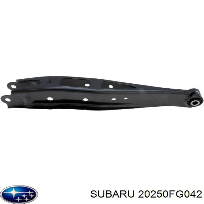 20250FG042 Subaru braço oscilante inferior esquerdo de suspensão traseira/direita