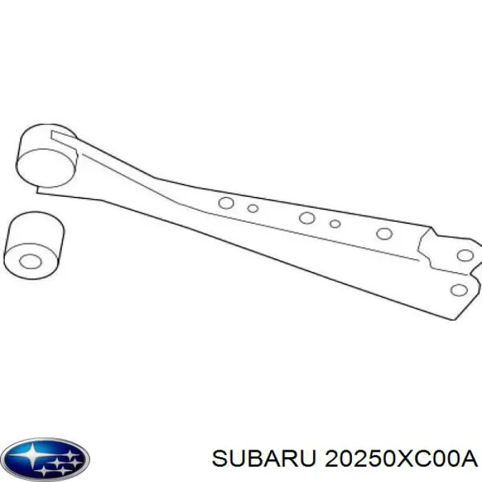 20250XC00A Subaru braço oscilante de suspensão traseira transversal