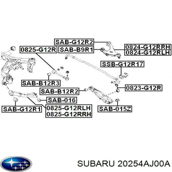 Купить 20254AJ00A Subaru 