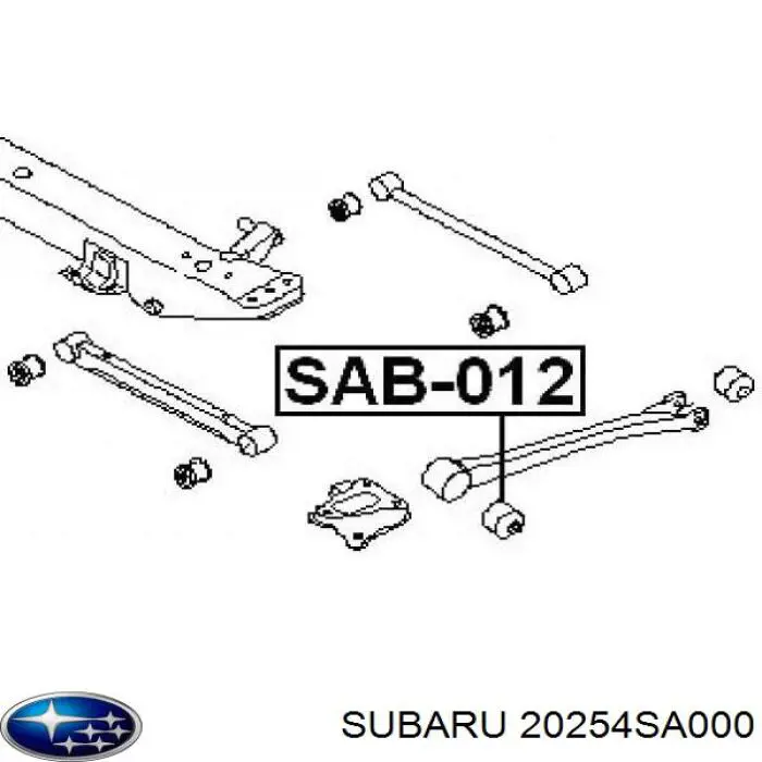 Сайлентблок заднего продольного рычага передний 20254SA000 Subaru