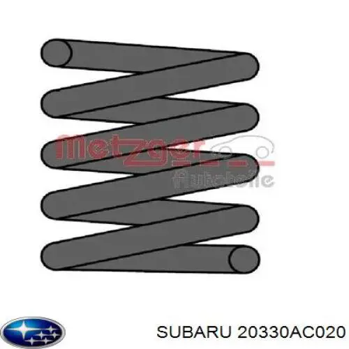 20330AC020 Subaru mola dianteira