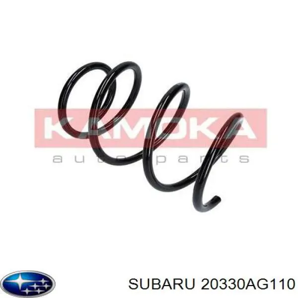 20330AG110 Subaru Пружина передней подвески