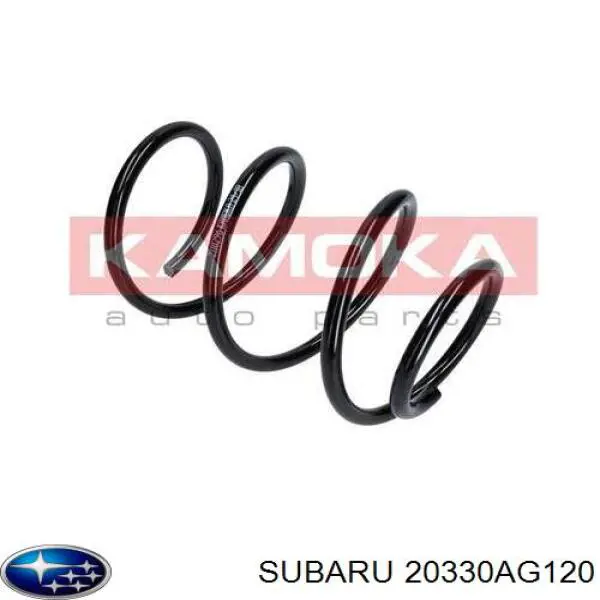 20330AG120 Subaru Пружина передней подвески