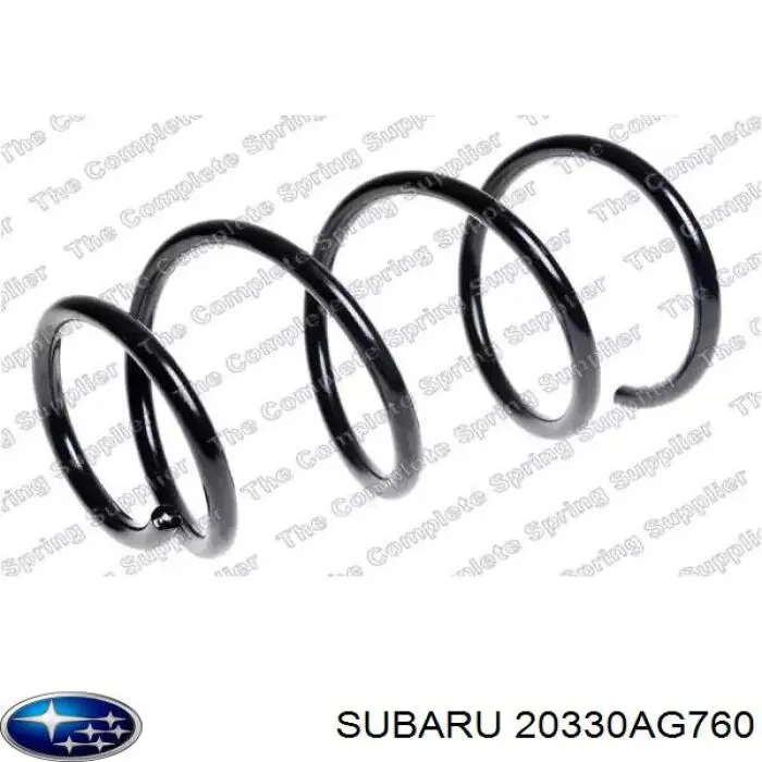 Пружина амортизатора передняя Subaru 20330AG760 цена, от 44.59 USD