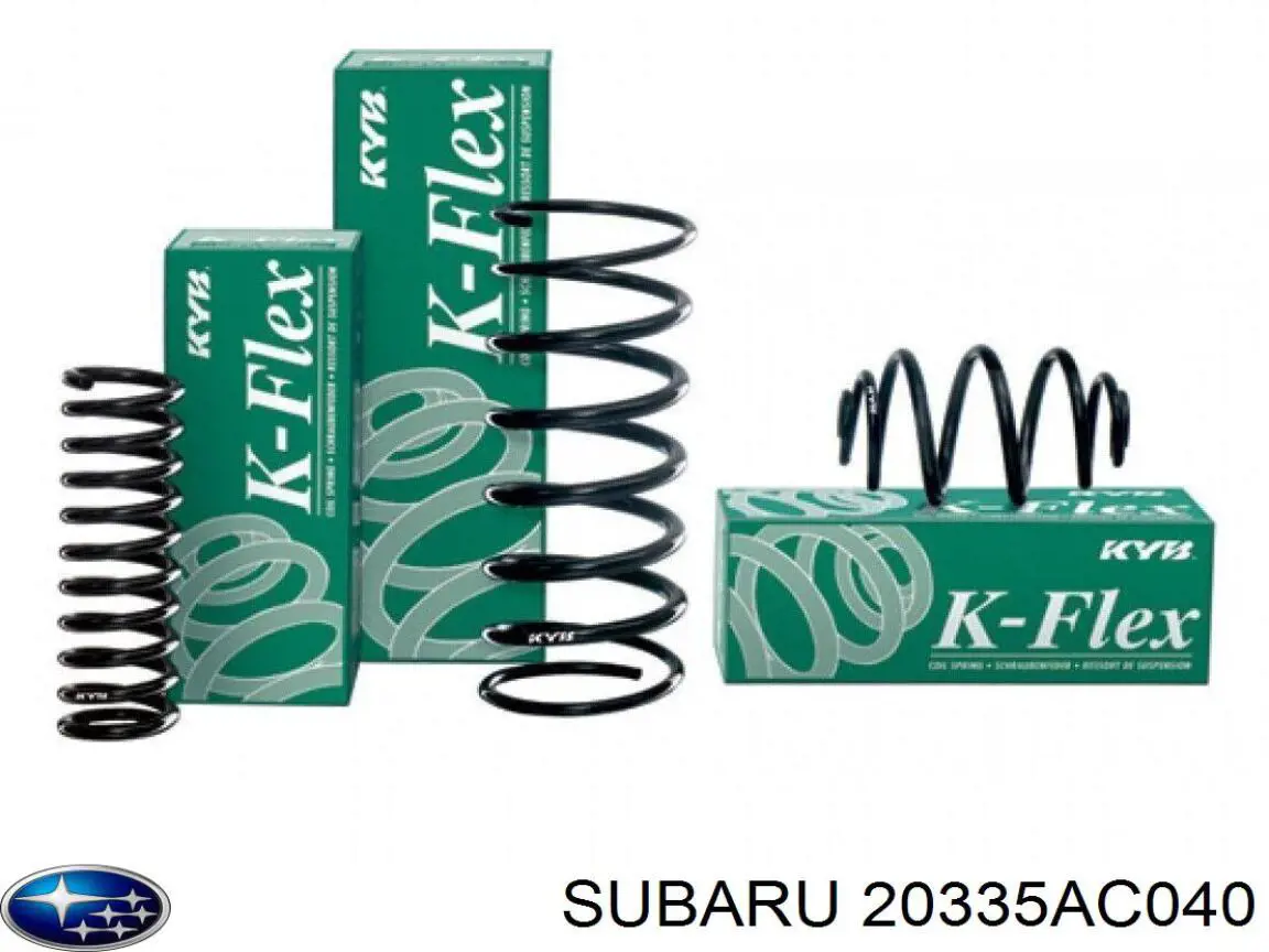 20335AC040 Subaru Пружина передней подвески