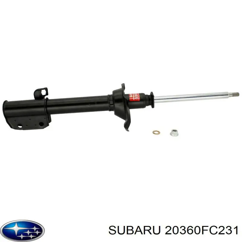 Купить 20360FC231 Subaru Амортизатор задний, левый