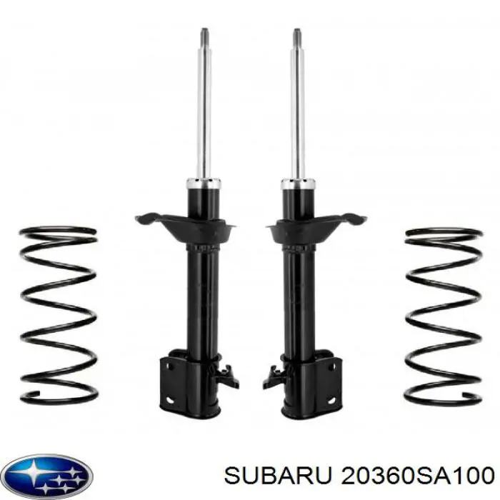 Амортизатор задний, правый Subaru 20360SA101 цена, от 57.00 USD