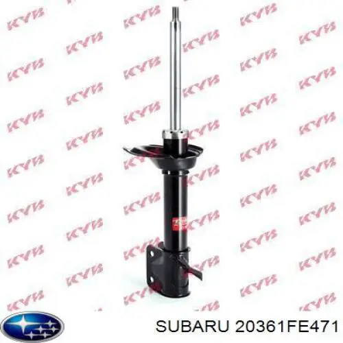 Купить SSA10833 Kavo Parts Амортизатор задний, левый