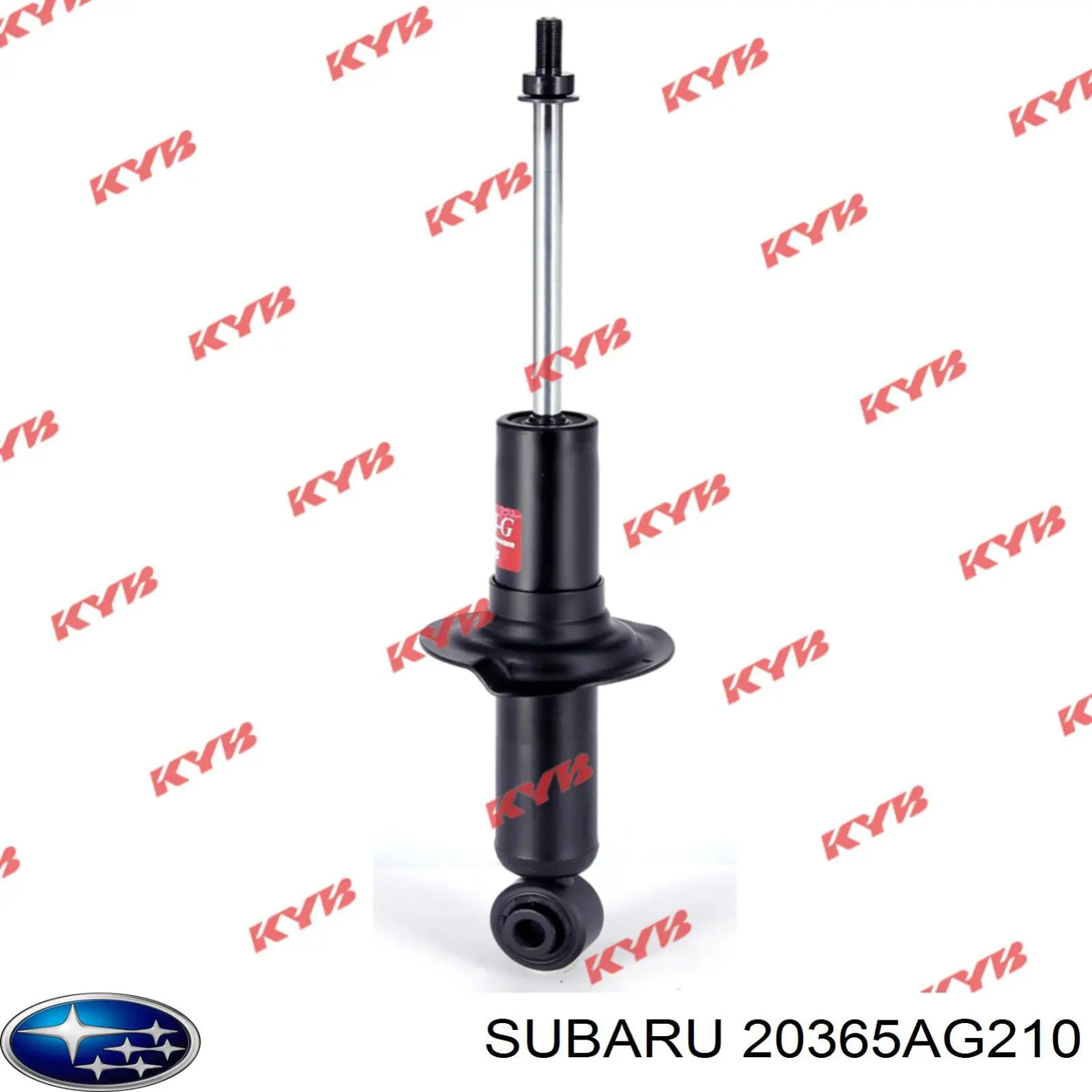 20365AG210 Subaru amortecedor traseiro
