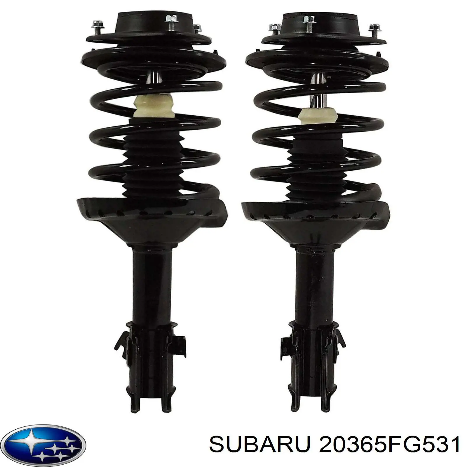 20365FG531 Subaru amortecedor traseiro