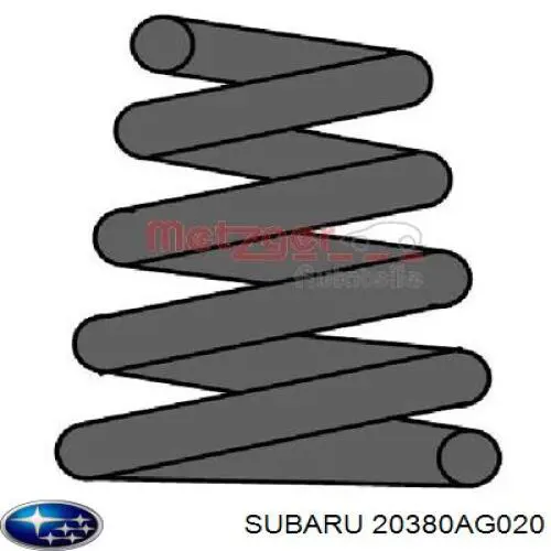 Задняя пружина 20380AG020 Subaru