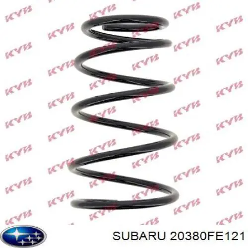 20380FE121 Subaru Пружина подвески задняя