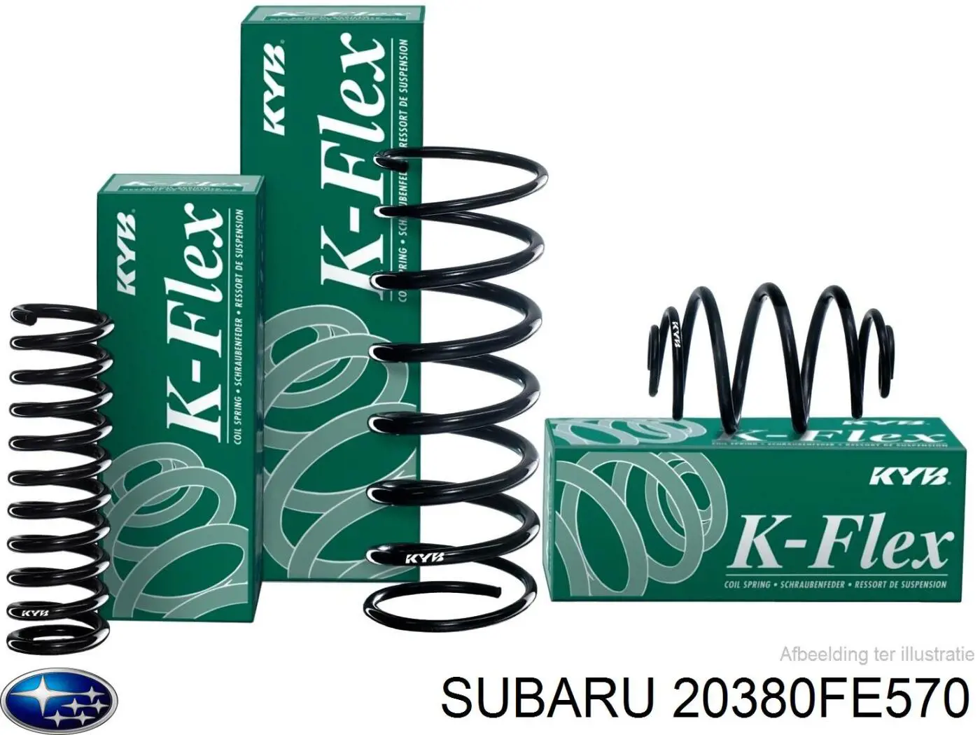 20380FE570 Subaru Пружина подвески задняя