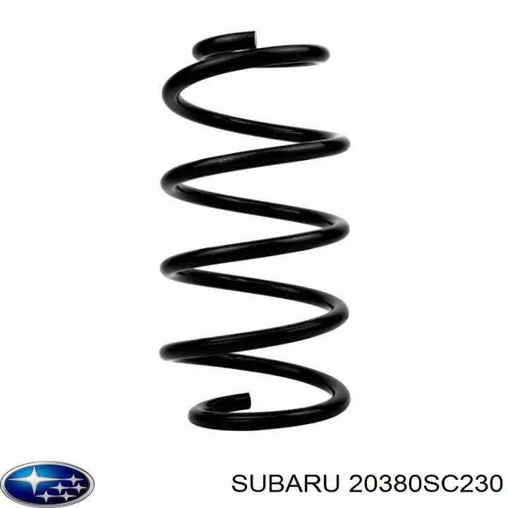20380SC220 Subaru Пружина подвески задняя