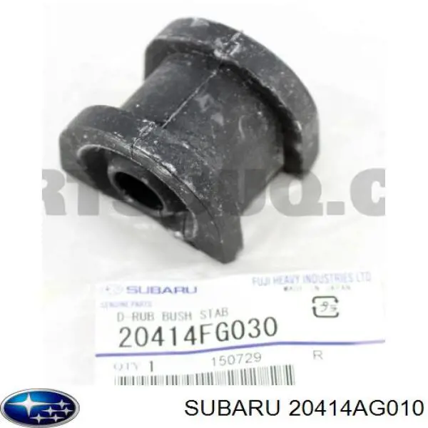 Втулка переднего стабилизатора Subaru 20414AG010 цена, от 3.10 USD