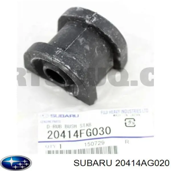 Втулка переднего стабилизатора Subaru 20414AG020 цена, от 4.14 USD
