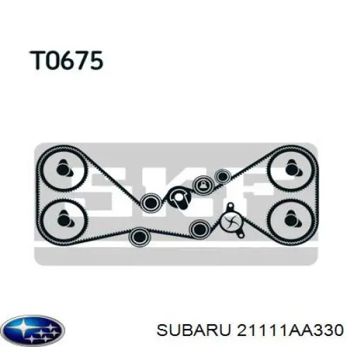 Помпа 21111AA330 Subaru