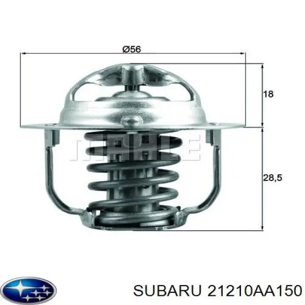 Термостат в корпусе Subaru 21210AA150 цена, от 21.31 USD