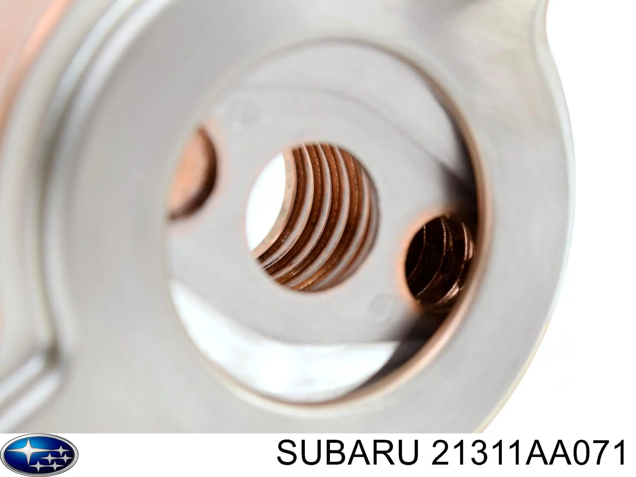 Радиатор масляный (холодильник), под фильтром Subaru 21311AA071 цена, от 89.08 USD