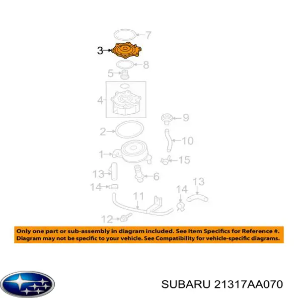  Subaru 21317AA070 цена, от 16.91 USD