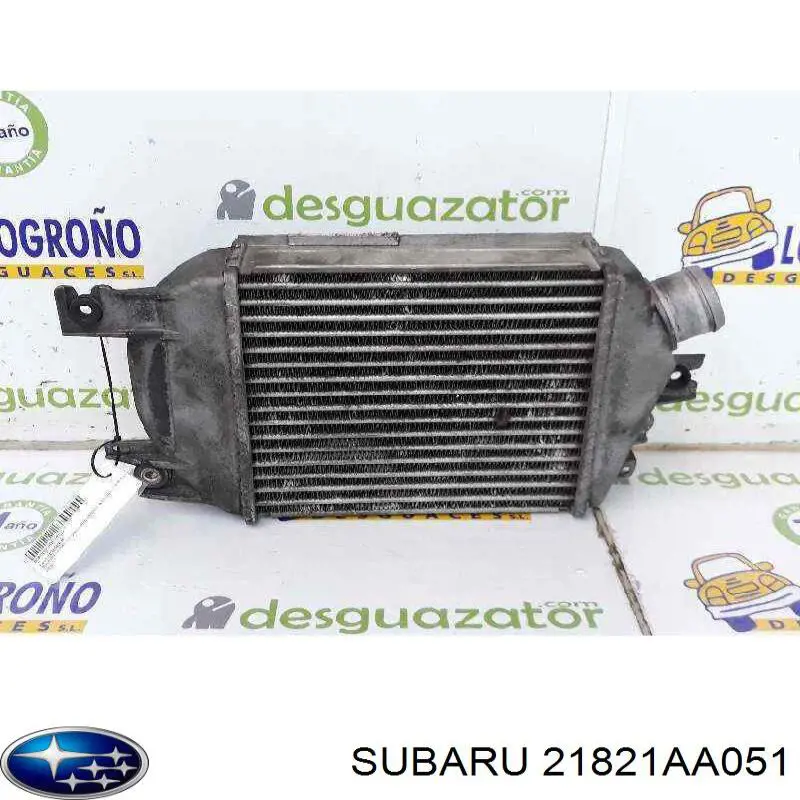 Радиатор интеркуллера на Subaru Impreza III 