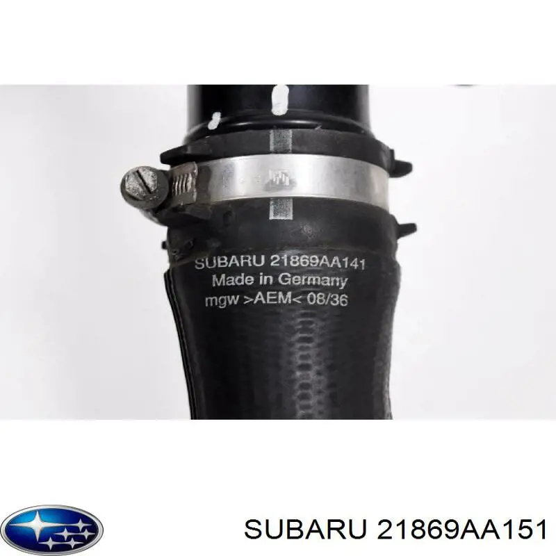 Купить 21869AA151 Subaru Патрубок интеркулера