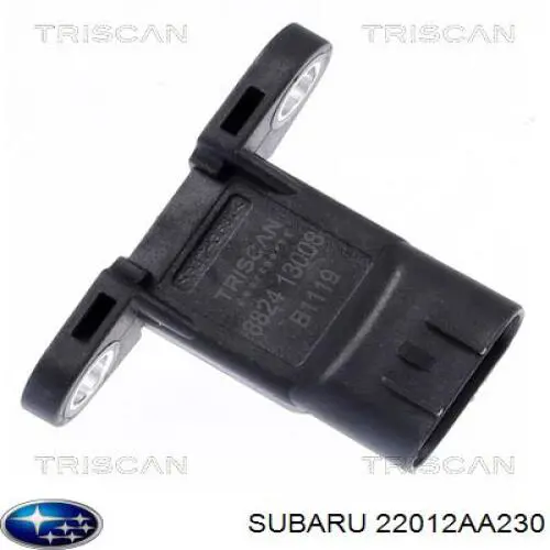22012AA230 Subaru sensor de pressão no coletor de admissão, map