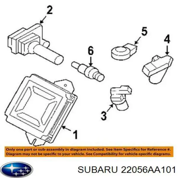 Датчик распредвала 22056AA101 Subaru