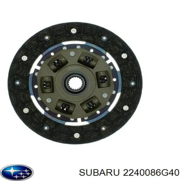 Диск сцепления 2240086G40 Subaru