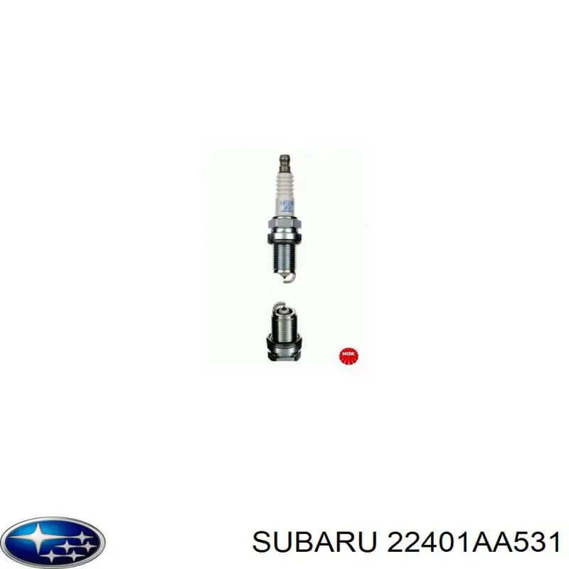 22401AA531 Subaru свечи