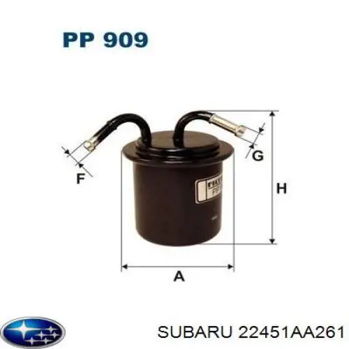 Купить 22451AA261 Subaru 