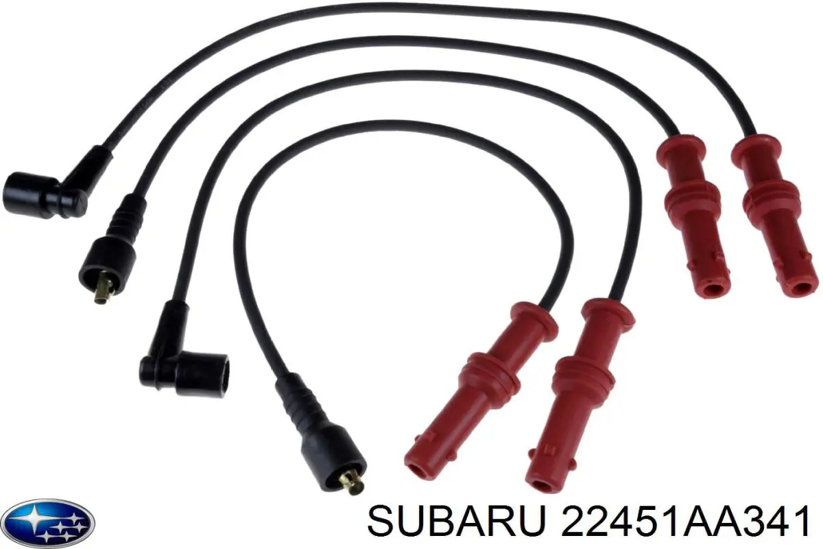 Провод высоковольтный, цилиндр №1, 3 Subaru 22451AA341