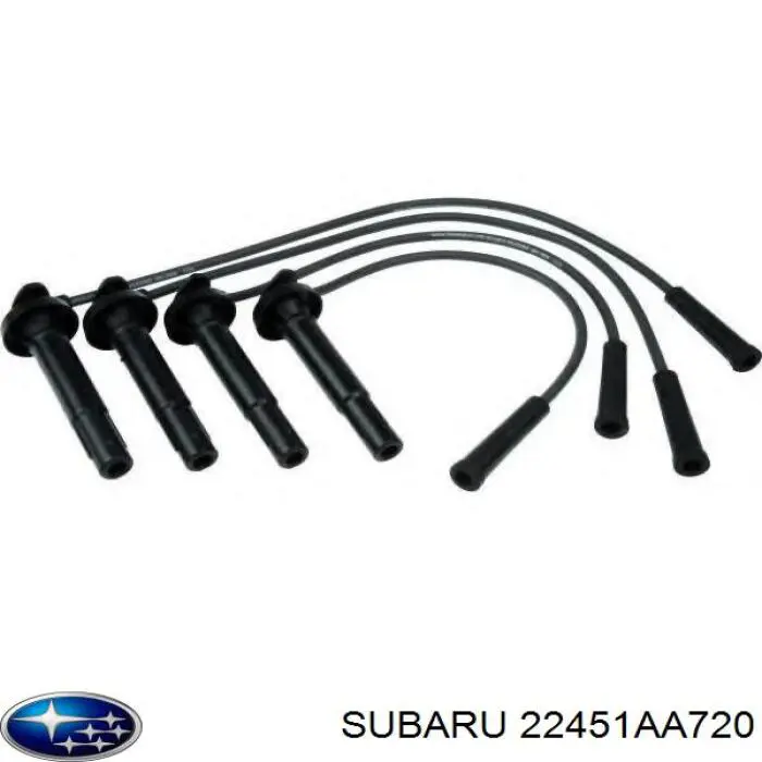 22451AA720 Subaru провод высоковольтный, цилиндр №1