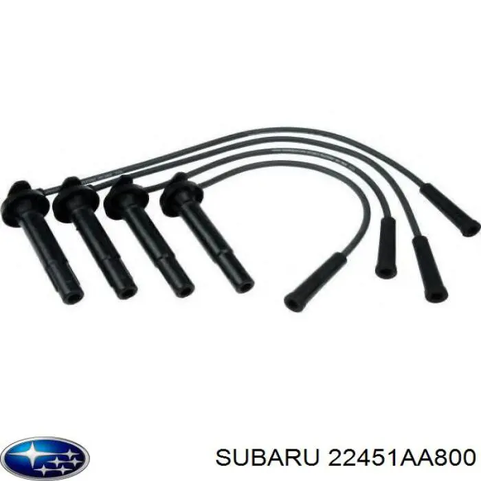 Провод высоковольтный, цилиндр №3 Subaru 22451AA800