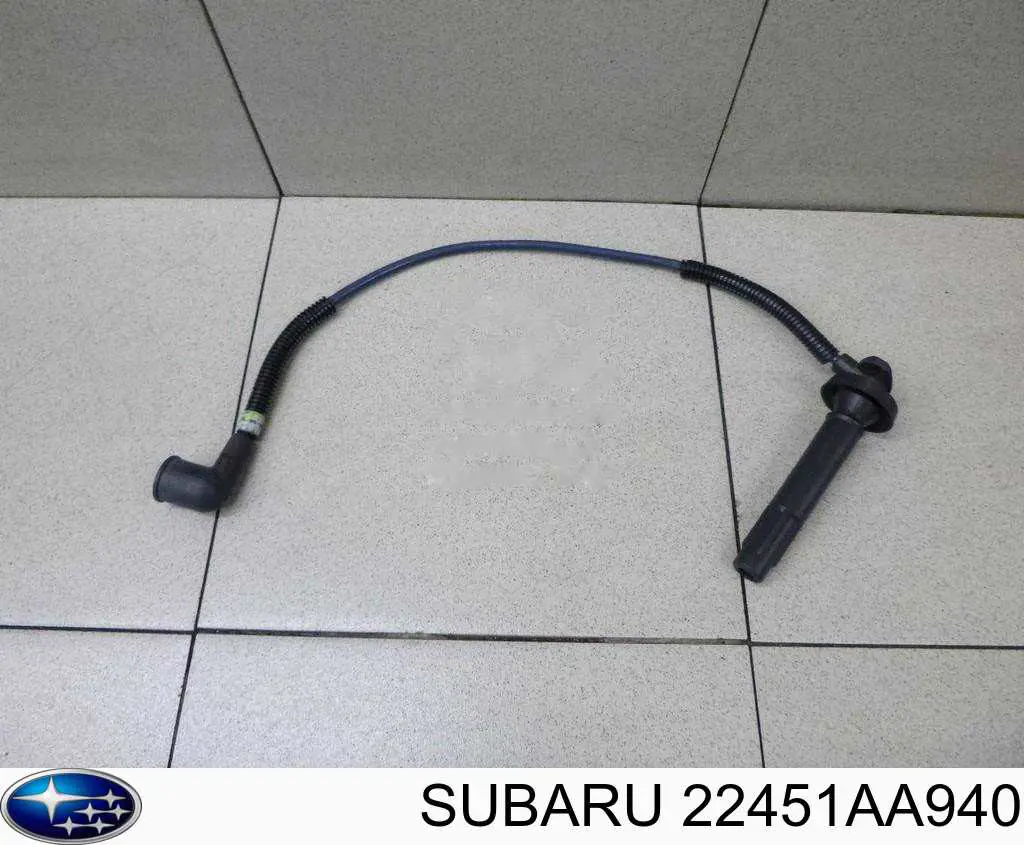 Провод высоковольтный, цилиндр №1 Subaru 22451AA940