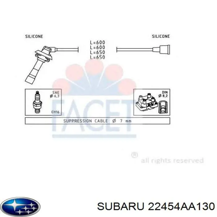 22454AA130 Subaru 