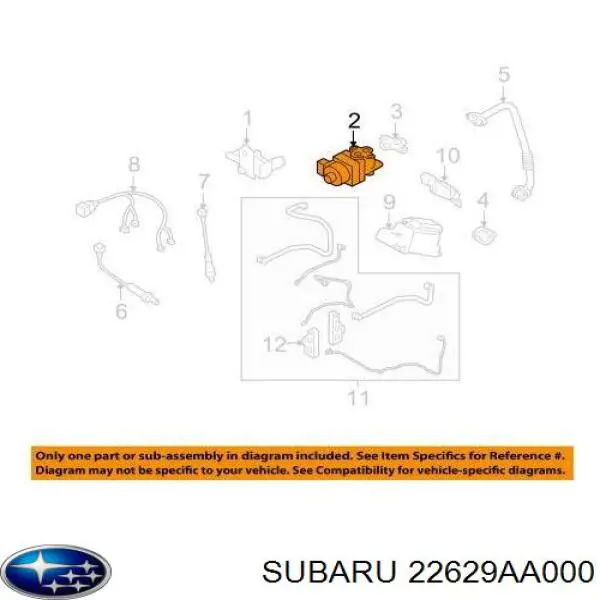  22629AA000 Subaru