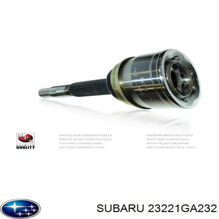 Полуось передняя 23221GA232 Subaru