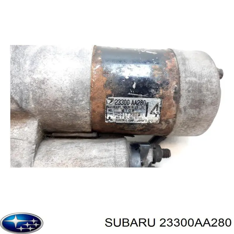 Стартер Subaru 23300AA280 цена, от 50.68 USD