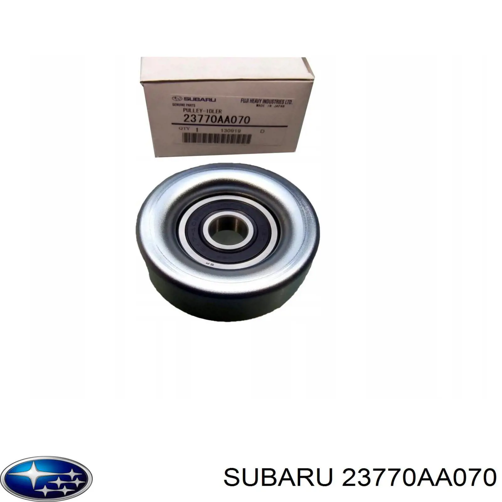 23770AA070 Subaru rolo de reguladora de tensão da correia de transmissão