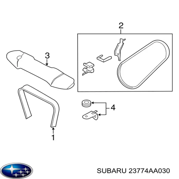  Subaru 23774AA030 цена, от 8.65 USD